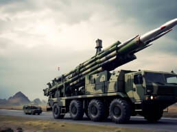 Ballistic missile carrier representative of HDH's commitment to the defense sector